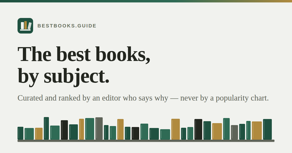 Show HN: Best Books Guide – curated books list with tracking, rating, reviews